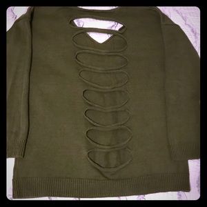 Cutout Sweater